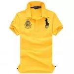 2019U ralph lauren t-shirt polo ville classique homme promotions 311 jaune